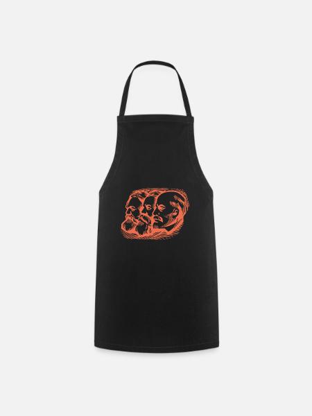 Chemnitz Gift Karl Marx Marxism - Cooking Apron - black
