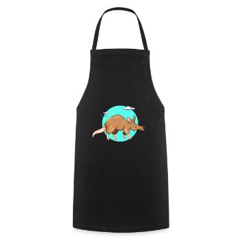 Aardvark - Cooking Apron - black - Front - AI Model Male 185 dark (185cm)