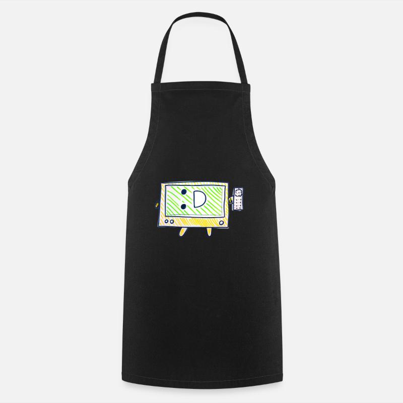 The TV - Cooking Apron - black