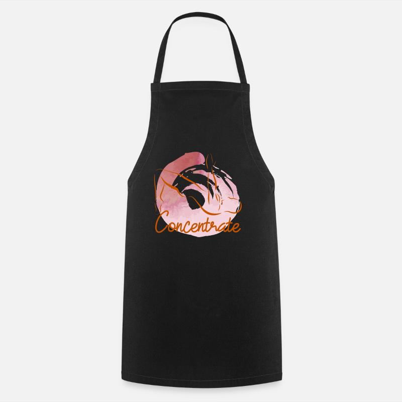 Pilates - Tablier de cuisine - noir