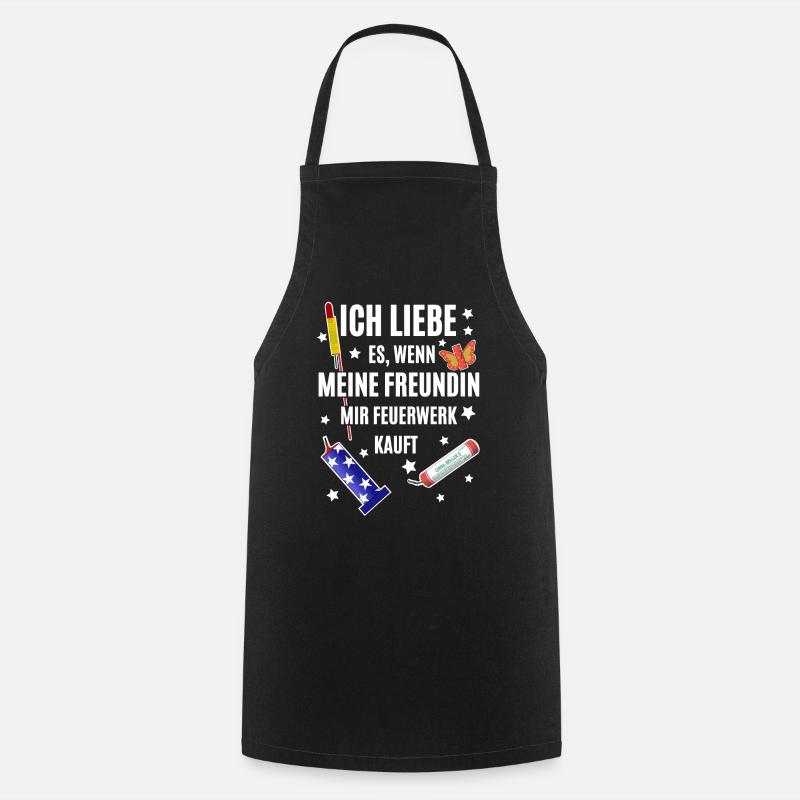 Pyro Freak - Kochschürze - Schwarz