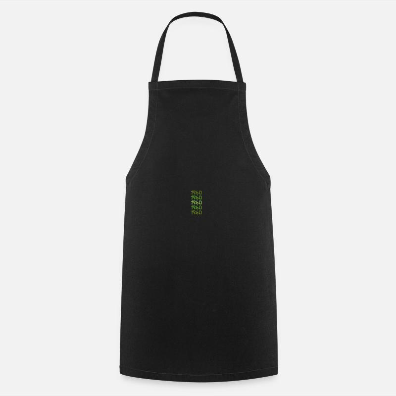 1960 1960 - Cooking Apron - black