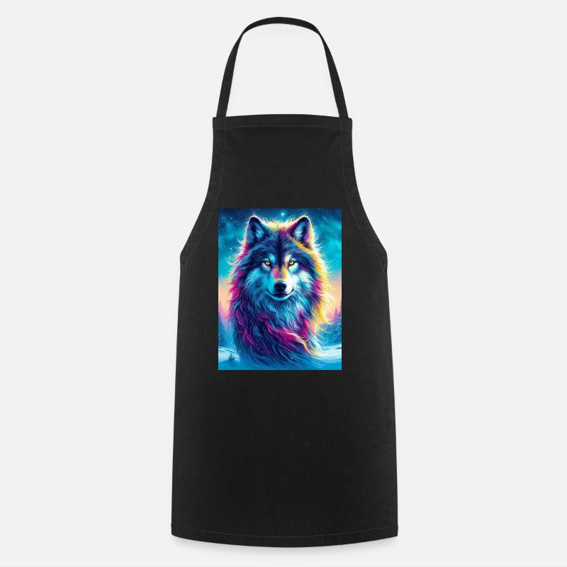 Loup - Tablier de cuisine - noir