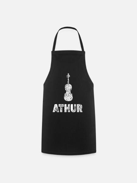 Viola Athur - Tablier de cuisine - noir