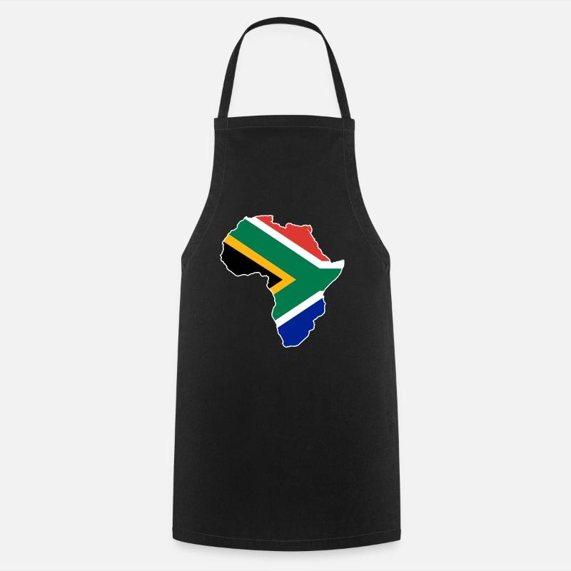 South Africa - Cooking Apron - black