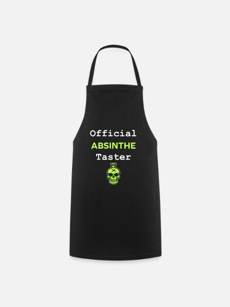 Offizielle Absinth-Verkostung - Kochschürze - Schwarz