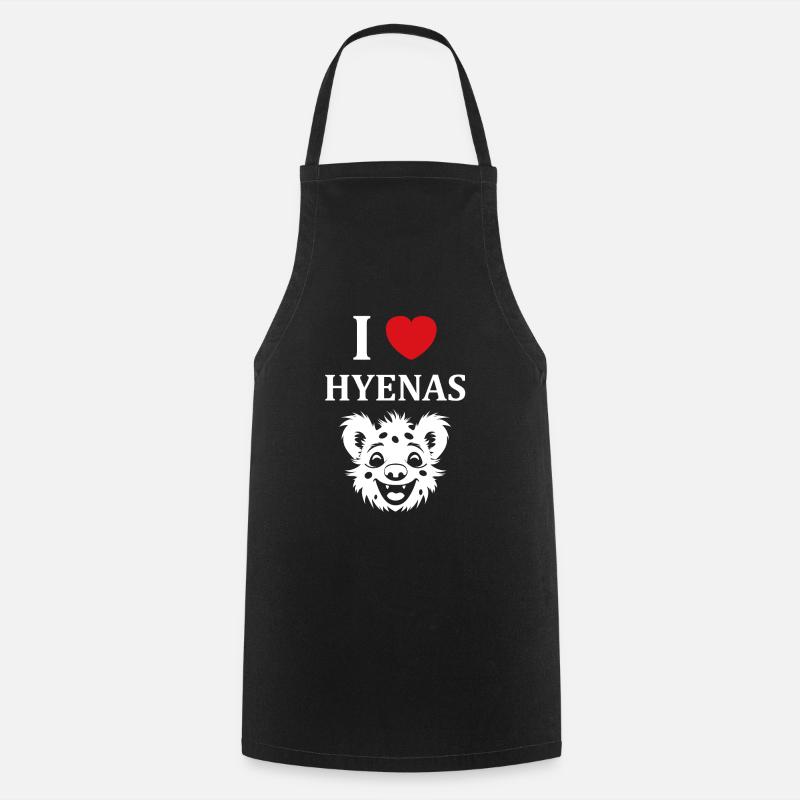 hyène - Tablier de cuisine - noir