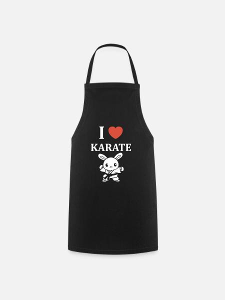 Karate - Kochschürze - Schwarz