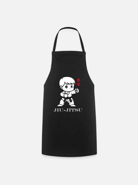 Jiu Jitsu - Kochschürze - Schwarz