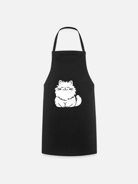 Perserkatze - Kochschürze - Schwarz