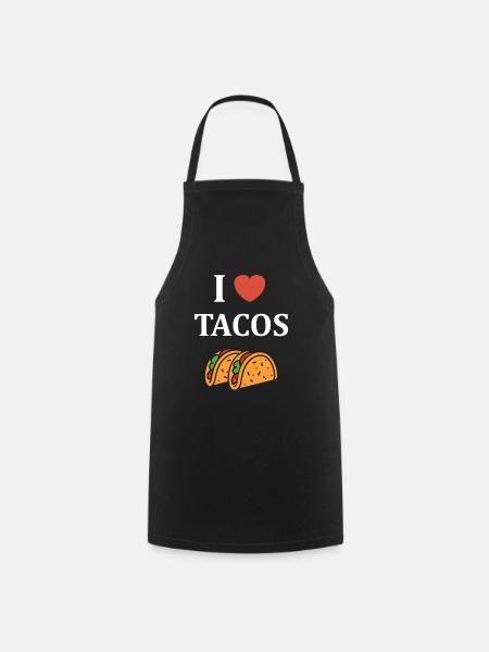 Tacos - Kochschürze - Schwarz