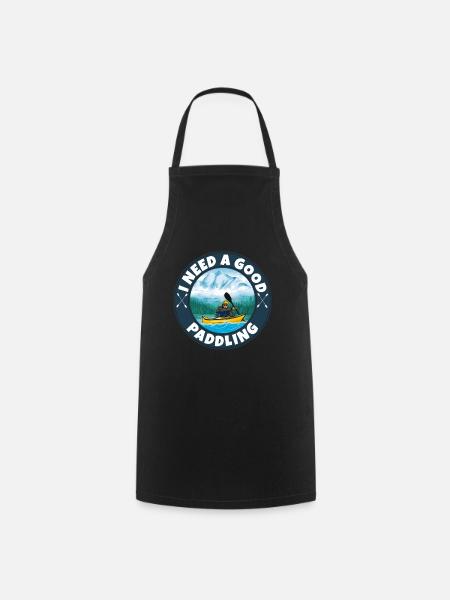 Kayak - Tablier de cuisine - noir