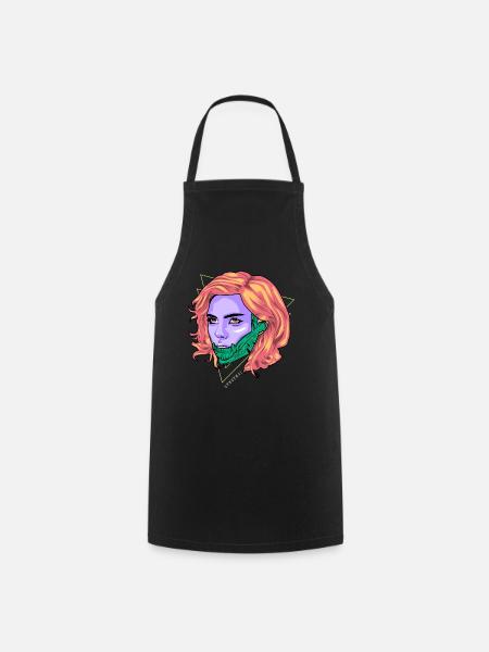 Cyborg Supérieur - Tablier de cuisine - noir