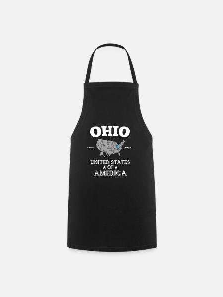 Ohio - Kochschürze - Schwarz