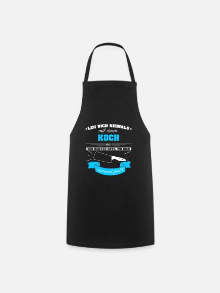 Koch kochen - Kochschürze - Schwarz
