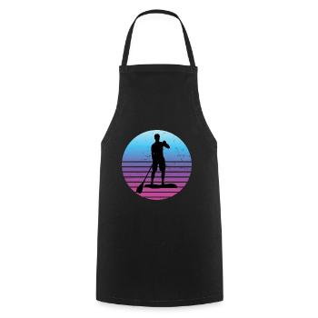 Standup Paddle Standup Paddleboard Femmes Hommes - Tablier de cuisine - noir - Devant - AI Model Male 185 dark (185cm)