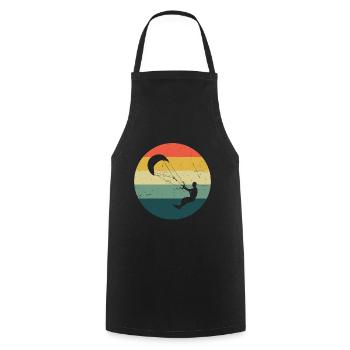 Kitesurf Femme Kitesurf Hommes Kitesurf - Tablier de cuisine - noir - Devant - AI Model Male 185 dark (185cm)