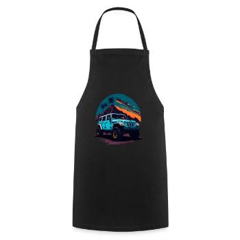 OFF ROAD all-terrain vehicles - Cooking Apron - black - Front - AI Model Male 185 dark (185cm)