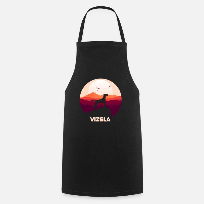Vizsla - Cooking Apron - black
