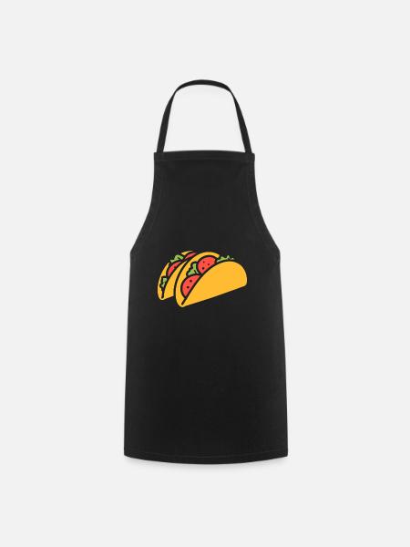 Tacos - Kochschürze - Schwarz