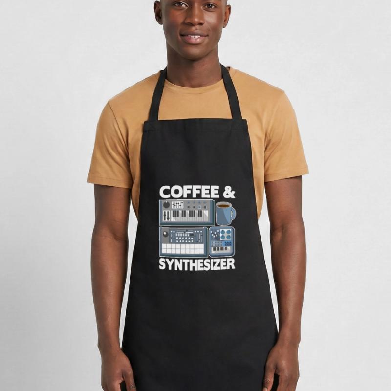Modular Synthesizer Synth Analog Coffee Coffee Cooking Apron