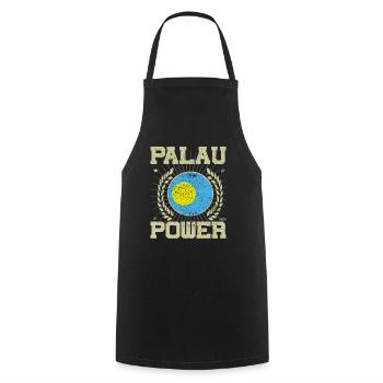 Cool Palau, Design - Tablier de cuisine - noir - Devant - AI Model Male 185 dark (185cm)