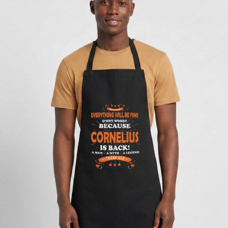 Everything will be fine Cornelius Is back Kochschürze