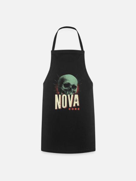Nova Core Schädel - Kochschürze - Schwarz