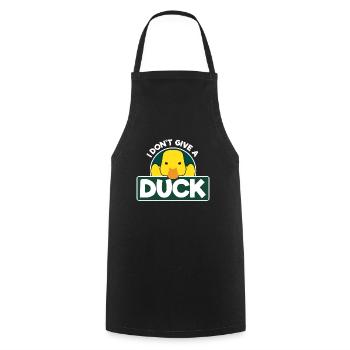 Duck Ducky Ducks - Tablier de cuisine - noir - Devant - AI Model Male 185 dark (185cm)