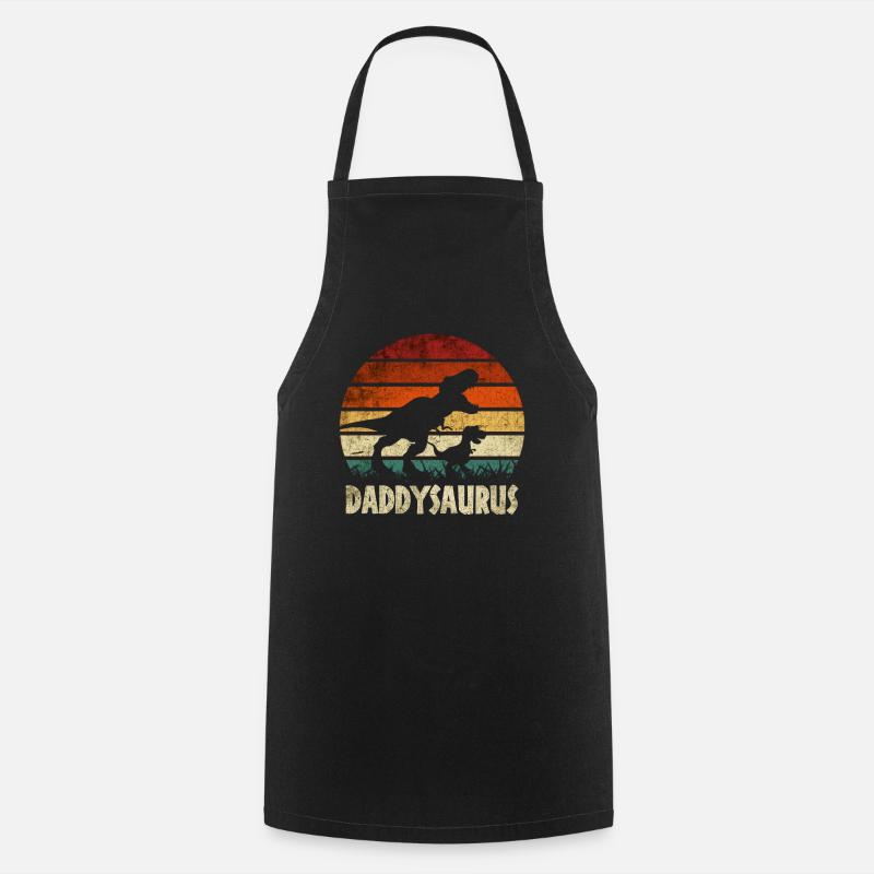 DADDYSAURUS - Tablier de cuisine - noir