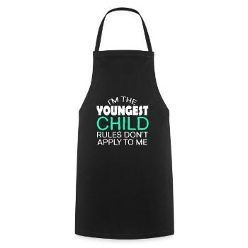 Famille Enfants Frères et sœurs Idée Cadeau Drôle - Tablier de cuisine - noir - Devant - AI Model Male 185 dark (185cm)