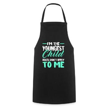 Famille Enfants Frères et sœurs Idée Cadeau Drôle - Tablier de cuisine - noir - Devant - AI Model Male 185 dark (185cm)