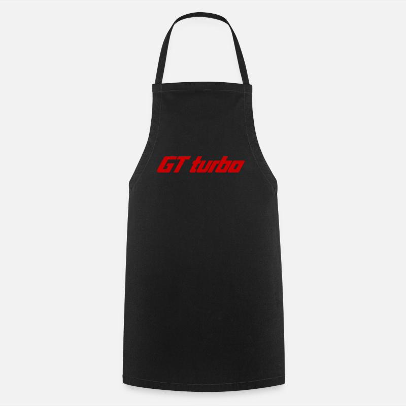 GT Turbo - Tablier de cuisine - noir
