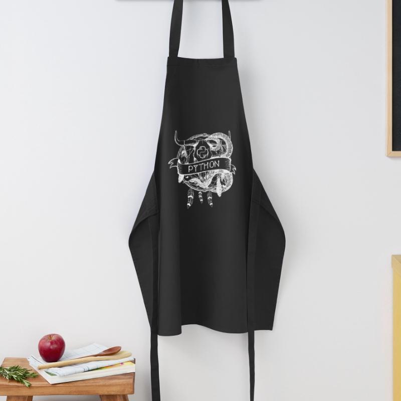 technologie de langage de programmation python Tablier de cuisine