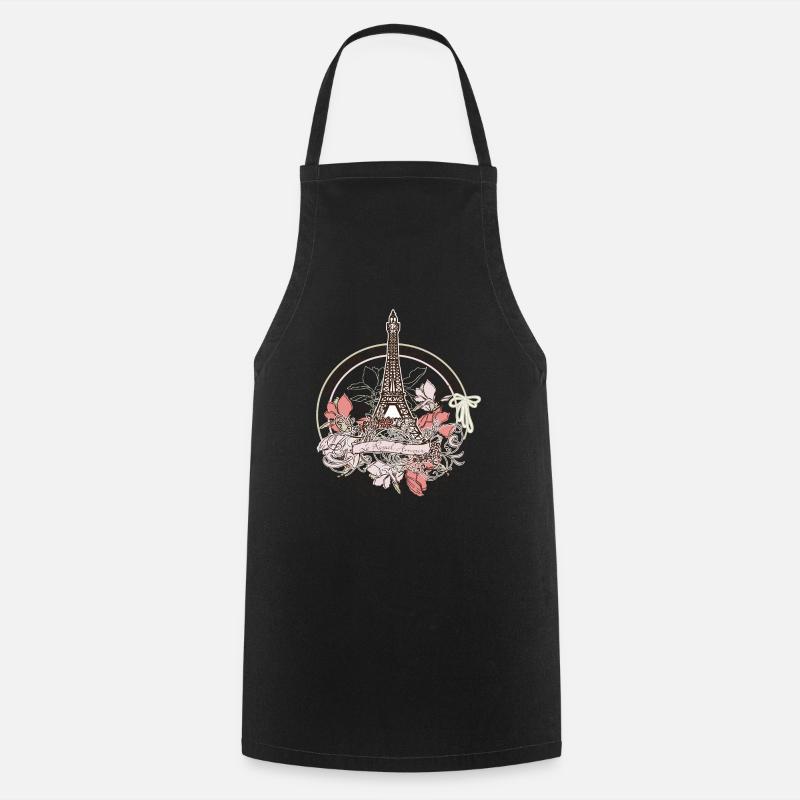 Paris - Tablier de cuisine - noir