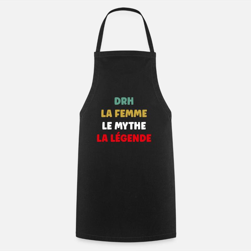 Drh - Tablier de cuisine - noir