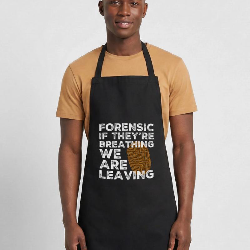 Forensics Forensic Forensics Forensic Science Gift Cooking Apron