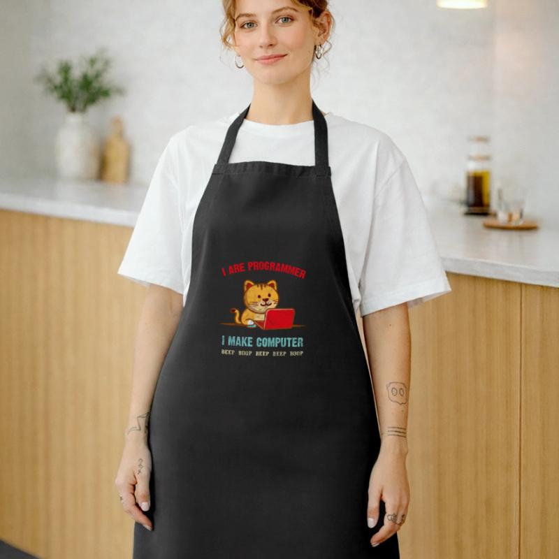 Programmer Developer Computer Scientist Geek Cooking Apron