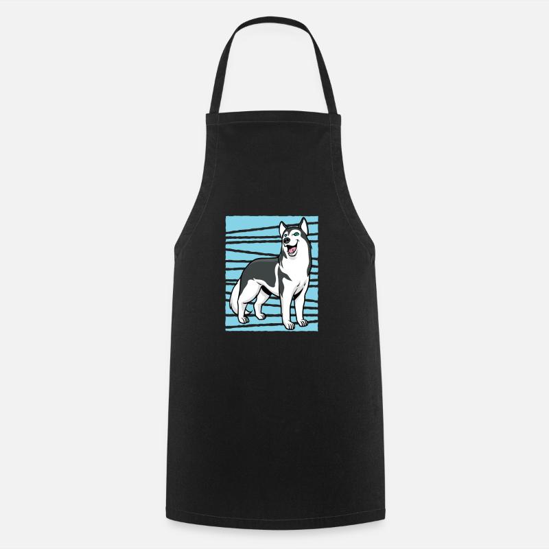 Husky - Tablier de cuisine - noir