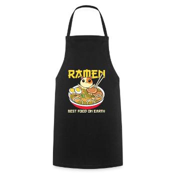 Anime Japan Kawaii Geschenk Ramen - Kochschürze - Schwarz - Vorne - AI Model Male 185 dark (185cm)