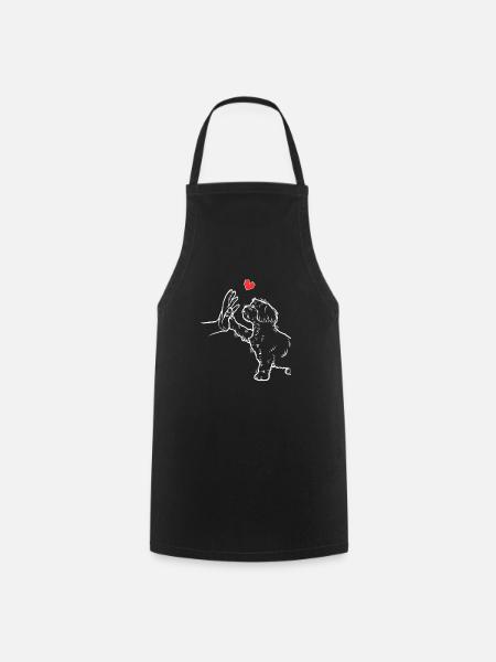 Shih Tzu Cute Shih Tzu Love Shih Tzu - Cooking Apron - black