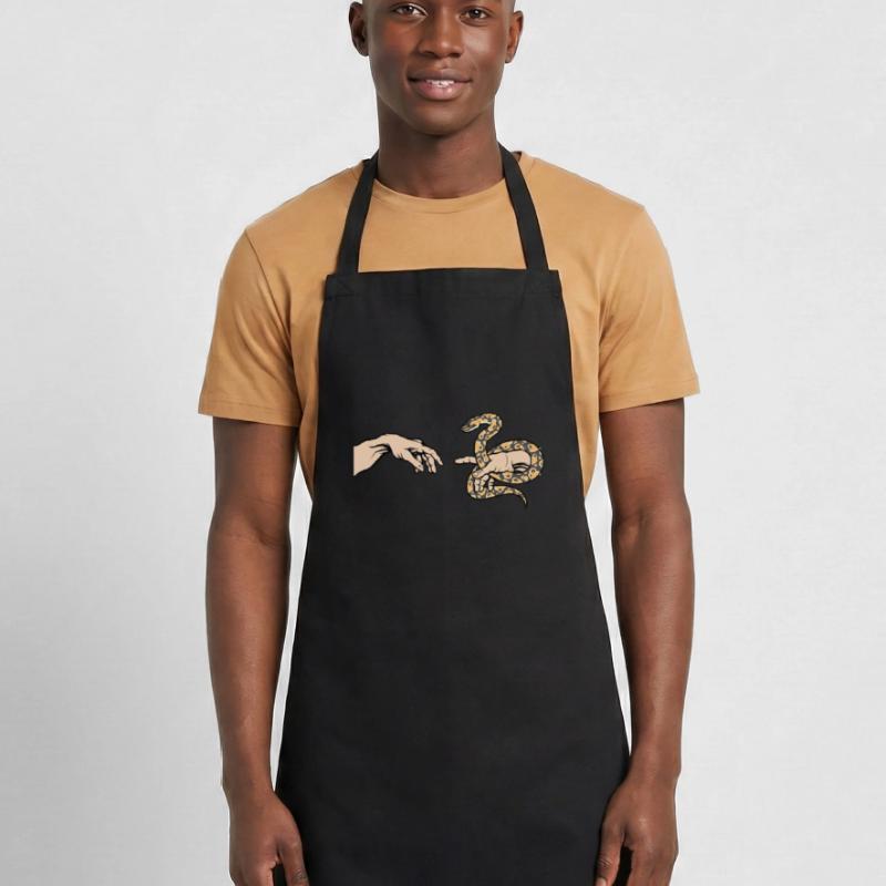 Python Love Funny Python Snake Cooking Apron