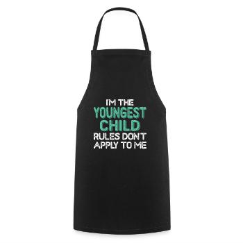 Famille Enfants Frères et sœurs Idée Cadeau Drôle - Tablier de cuisine - noir - Devant - AI Model Male 185 dark (185cm)