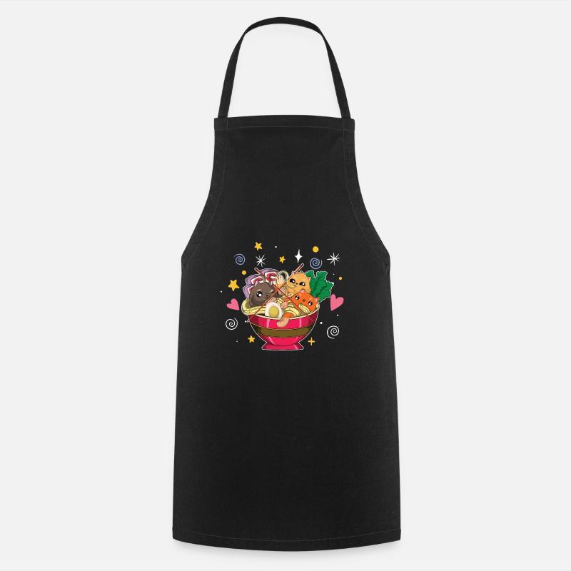 ramen - Cooking Apron - black