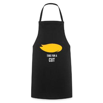 Harris vs  - Cooking Apron - black - Front - AI Model Male 185 dark (185cm)