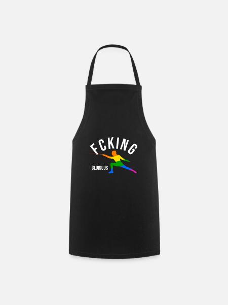 Fcking Glorious Fechter - Kochschürze - Schwarz