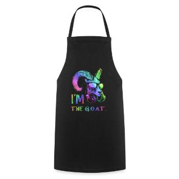 Soy el animal de música genial y divertido de la - Tablier de cuisine - noir - Devant - AI Model Male 185 dark (185cm)