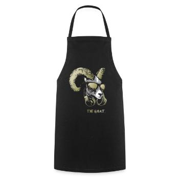 El animal de música genial y divertido de la - Tablier de cuisine - noir - Devant - AI Model Male 185 dark (185cm)