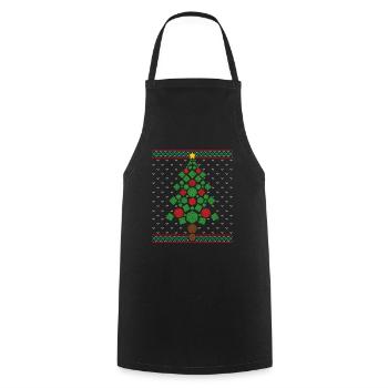 RPG Jeu de plateau Noël Pen & Paper Game Master - Tablier de cuisine - noir - Devant - AI Model Male 185 dark (185cm)