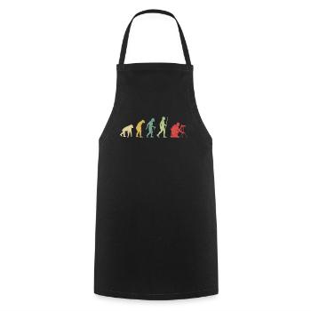PhotoGrafer Pro Evolution - Tablier de cuisine - noir - Devant - AI Model Male 185 dark (185cm)